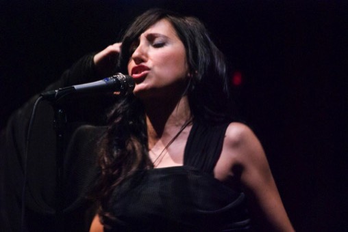 Clara Lofaro on stage